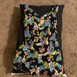 Floral romper for girls